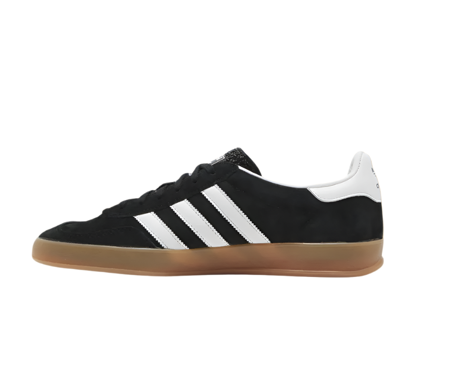 Adidas Gazelle Black White Gum